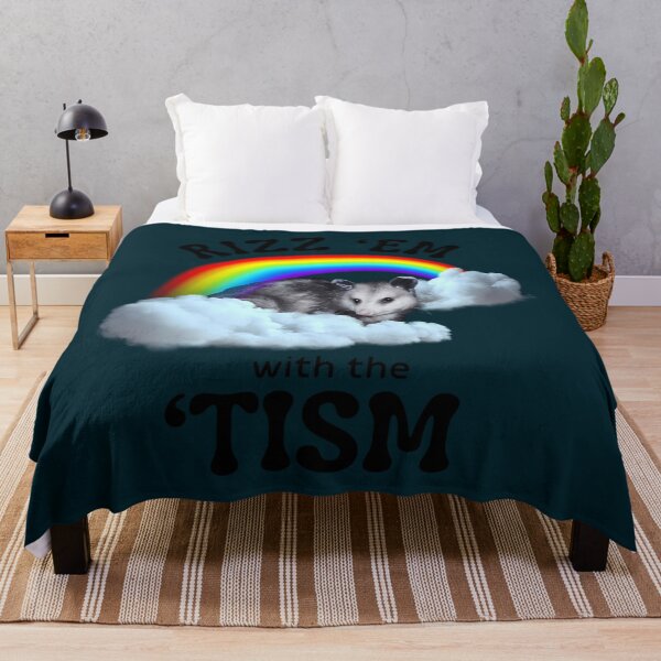 Item preview, Autism Funny Rizz Em With The Tism Opossum designed and sold by LoicThiessen.