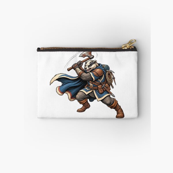 Item preview, Badger Warrior | Fierce Medieval Badger Adventurer | Fantasy Axe Fighter designed and sold by MrDev.