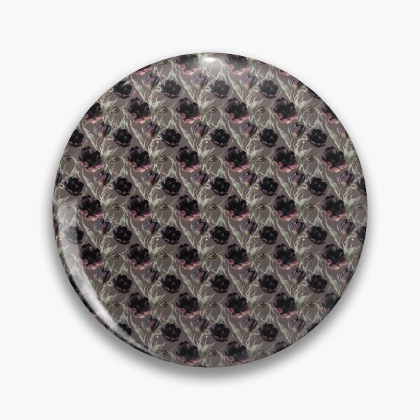 Item preview, Dark Cottagecore Night Tulip Pattern | Gothic Botanical Floral Wallpaper designed and sold by Mousy17.