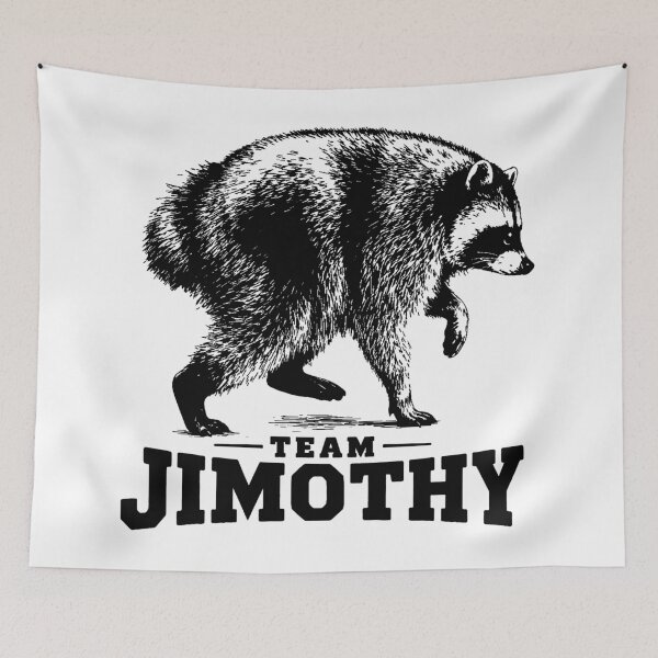 Item preview, Viral Raccoon Team Jimothy Funny Meme Design | Cute Internet Trash Panda designed and sold by artworkathome.