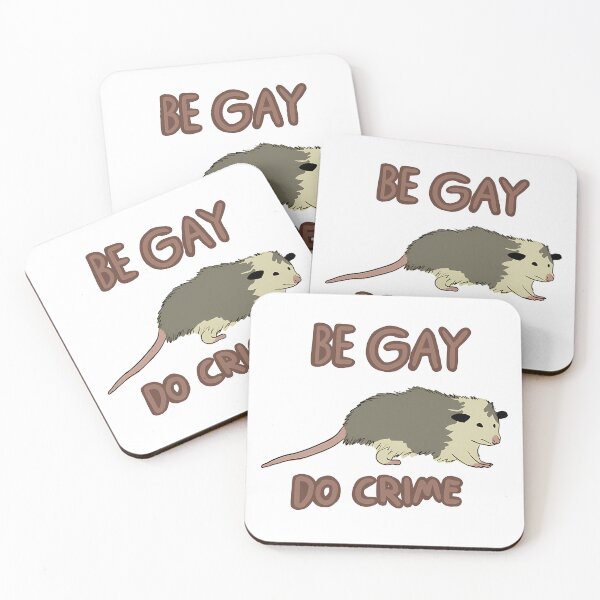 Item preview, Be Gay Do Crime  designed and sold by LoicThiessen.