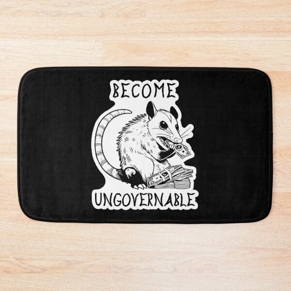 Item preview, Become Ungovernable Opossum - Cute Meme designed and sold by LoicThiessen.