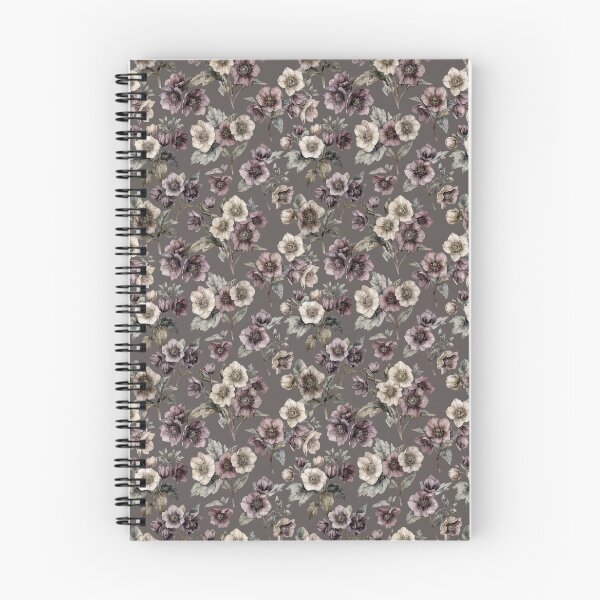 Item preview, Dark Cottagecore Hellebore Pattern | Gothic Rose Botanical Design designed and sold by Mousy17.