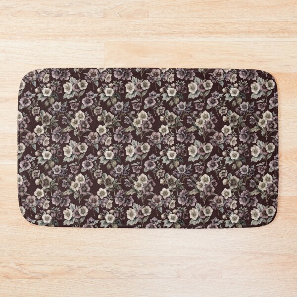 Item preview, Dark Cottagecore Hellebore Pattern | Gothic Rose Botanical Design designed and sold by Mousy17.