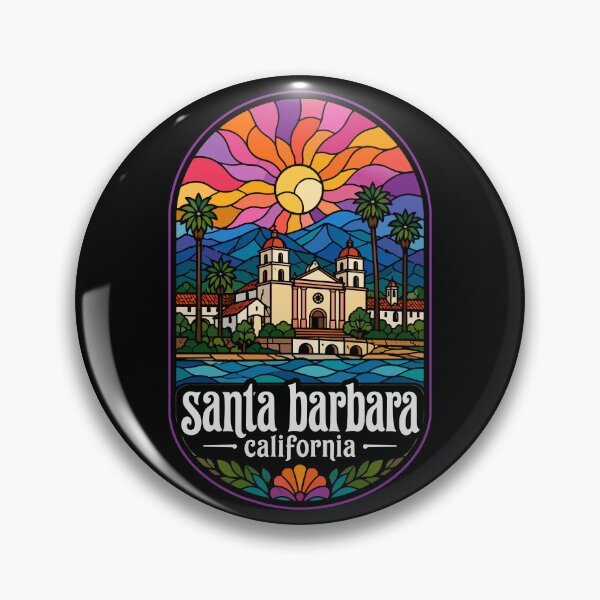Item preview, Santa Barbara California USA Stained Glass designed and sold by TomFrontierArt.