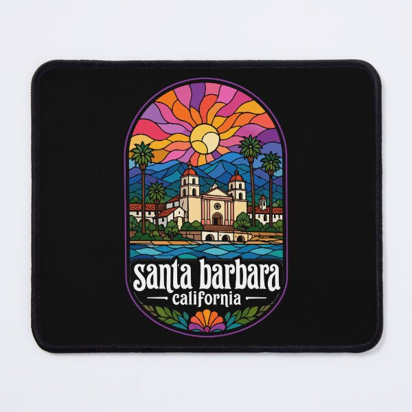 Item preview, Santa Barbara California USA Stained Glass designed and sold by TomFrontierArt.