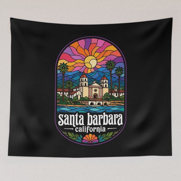 Item preview, Santa Barbara California USA Stained Glass designed and sold by TomFrontierArt.
