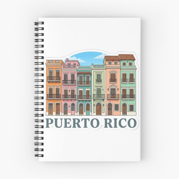 Item preview, Old San Juan Puerto Rico Colorful Spanish Colonial Architecture Souvenir designed and sold by raedattia.