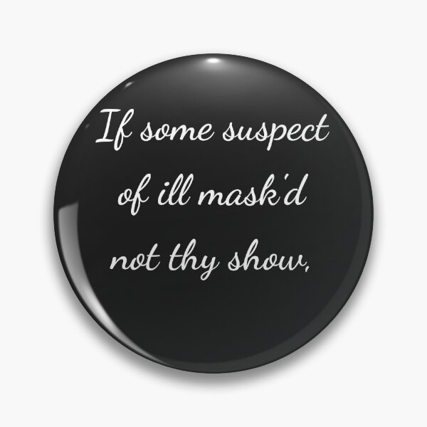 Item preview, “If some suspect of ill mask'd not thy show,” - handwriting white designed and sold by ariksworld.