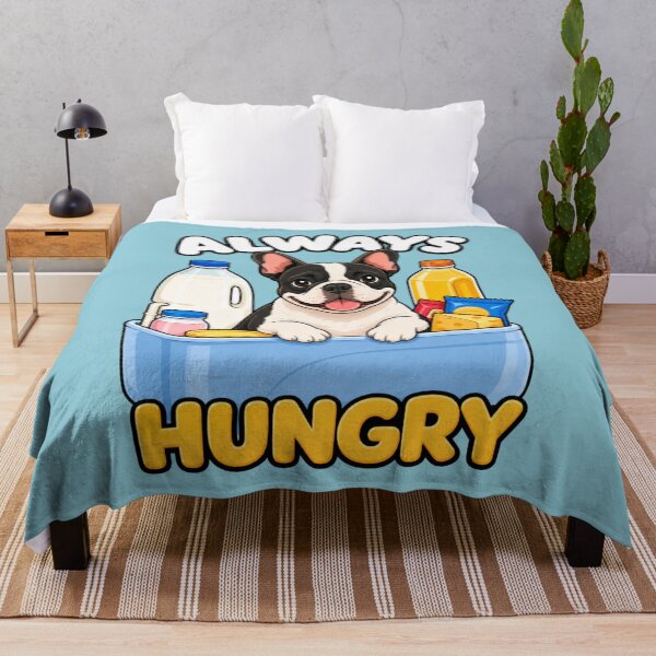 Item preview, Frenchie Always Hungry Shirt Funny French Bulldog Foodie Cute Frenchie Kitchen Design designed and sold by Rosie's Wildflower Boutique.
