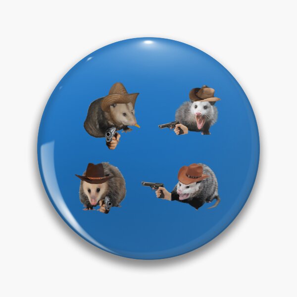 Item preview, Cowboy Possum Sticker Pack  designed and sold by LoicThiessen.