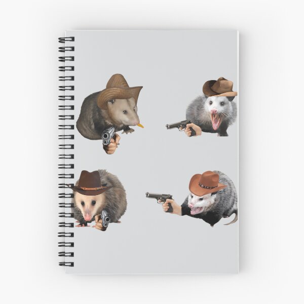 Item preview, Cowboy Possum Sticker Pack  designed and sold by LoicThiessen.