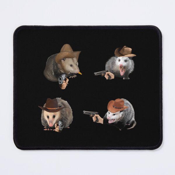 Item preview, Cowboy Possum Sticker Pack designed and sold by LoicThiessen.