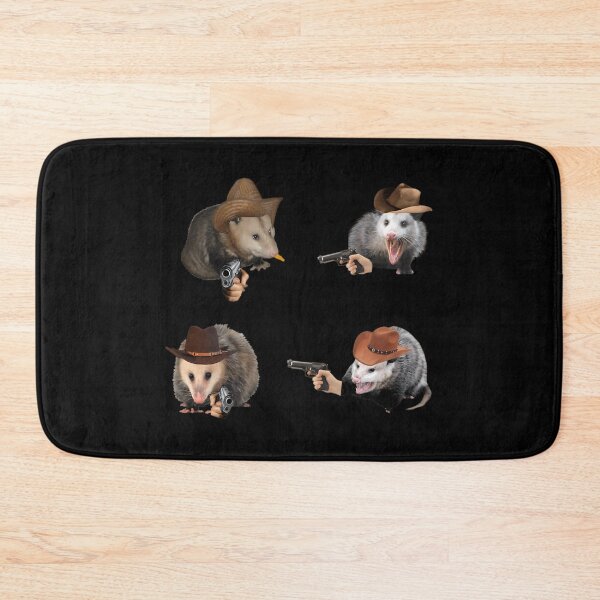 Item preview, Cowboy Possum Sticker Pack  designed and sold by LoicThiessen.