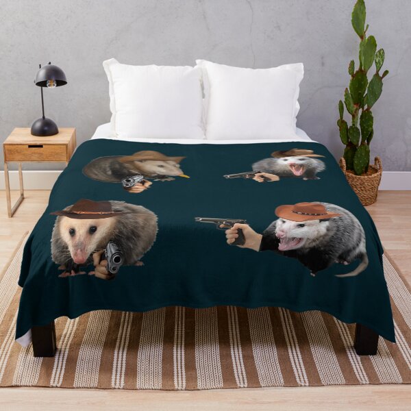 Item preview, Cowboy Possum Sticker Pack designed and sold by LoicThiessen.
