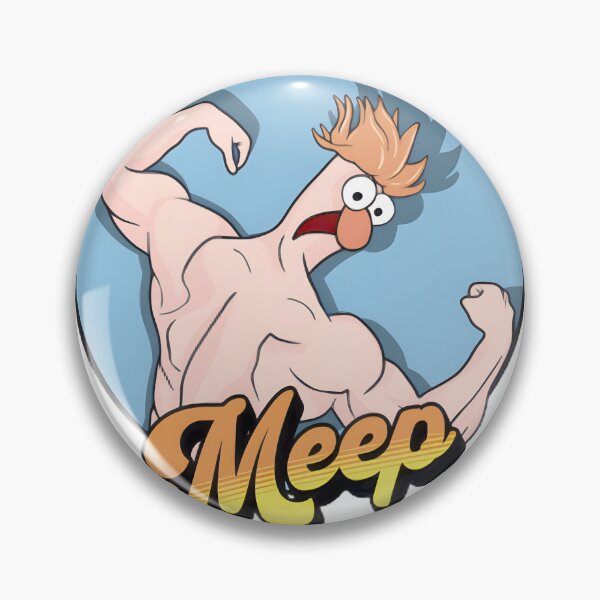 Item preview, Muscular Meep Flexing In A Circle designed and sold by kristytomeka.