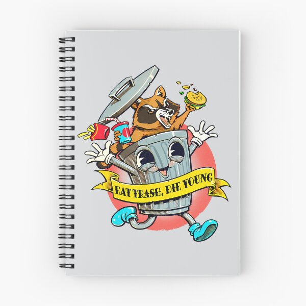 Item preview, Eat Trash Die Young Vintage Cartoon  designed and sold by LoicThiessen.