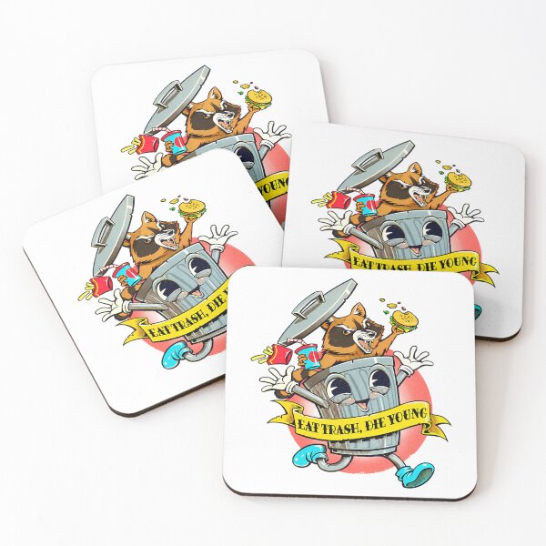 Item preview, Eat Trash Die Young Vintage Cartoon  designed and sold by LoicThiessen.