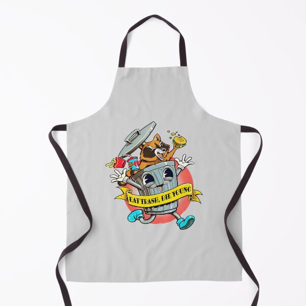 Item preview, Eat Trash Die Young Vintage Cartoon designed and sold by LoicThiessen.