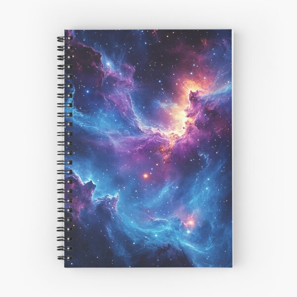 Item preview, Vibrant Galaxy Nebula Cosmic Space Scene designed and sold by Myra365Art.