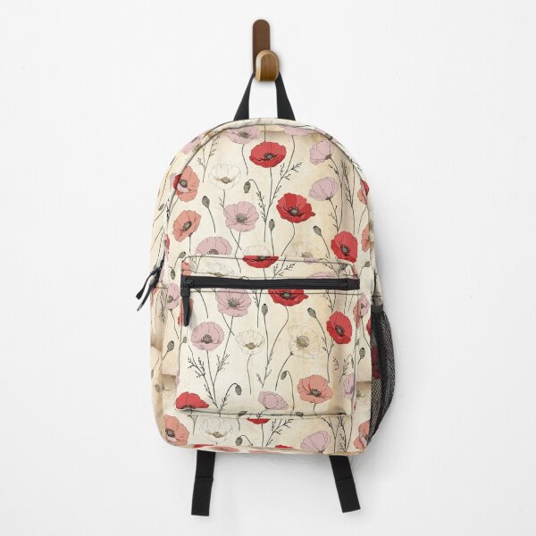 Item preview, Vintage Poppy Floral Pattern | Antique Wildflower Botanical Design designed and sold by Mousy17.