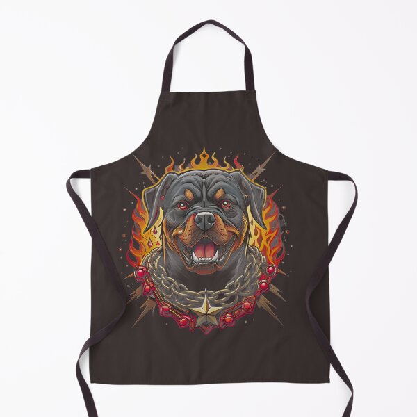 Item preview, Rottweiler Traditional Tattoo | Bold Vintage Dog Flash Design designed and sold by Mousy17.