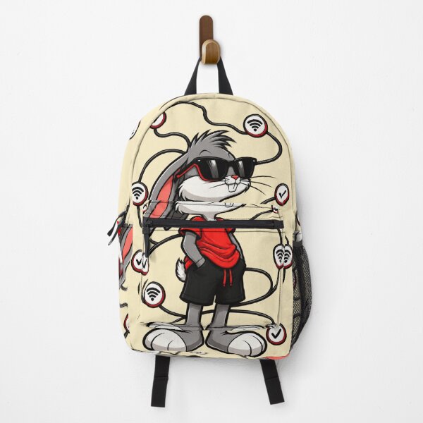 Item preview, Pose - Cool Bunny Tech Streetwear Wi-Fi Verified designed and sold by Shakhbata-1.