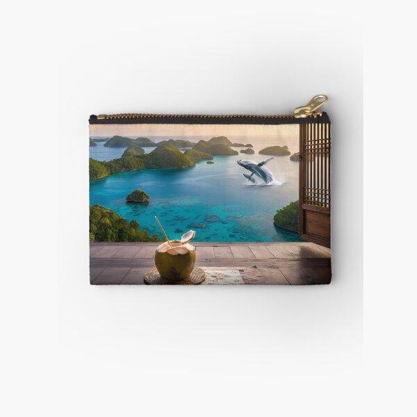 Item preview, Hanok Window to the World: Tonga Vava'u Islands Paradise & Humpback Whale | Fine Art Print designed and sold by SOOstudio73.