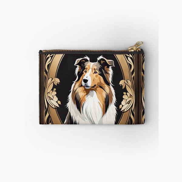 Item preview, Art Nouveau Rough Collie Vintage Portrait designed and sold by pinkal.
