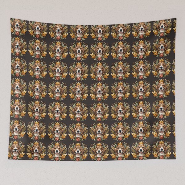 Item preview, Beagle Tattoo Flash | Traditional Vintage Dog Artwork designed and sold by Mousy17.