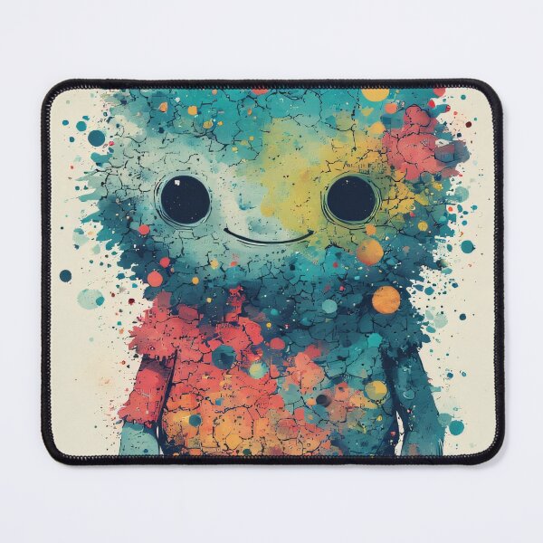 Item preview, A colorful, little character explodes in color. designed and sold by Mianku | Für das Leben.