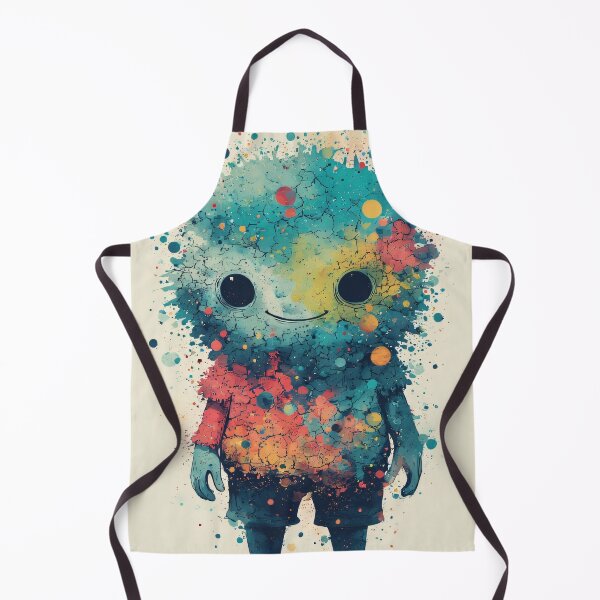 Item preview, A colorful, little character explodes in color. designed and sold by Mianku | Für das Leben.