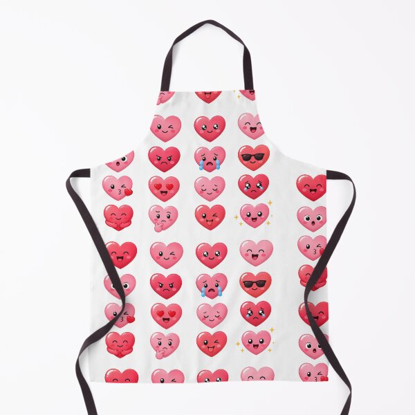 Item preview, Cute Kawaii Heart Expressions Emoticon Pink Love Aesthetic designed and sold by Rehnair.