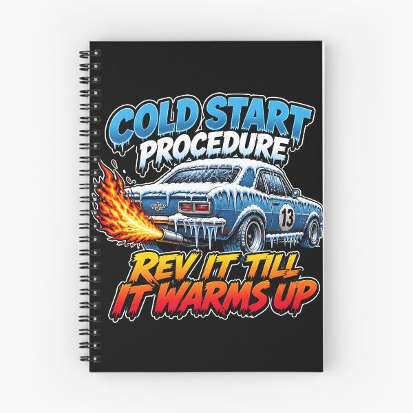 Item preview, Cold Start Rev It Up Funny Mechanic Winter Car designed and sold by ThirdShiftLab.