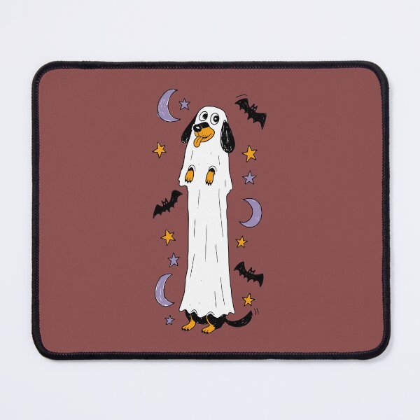 Item preview, Ghost Dachshund Spooky Halloween Long Dog designed and sold by Studio Bootleg.