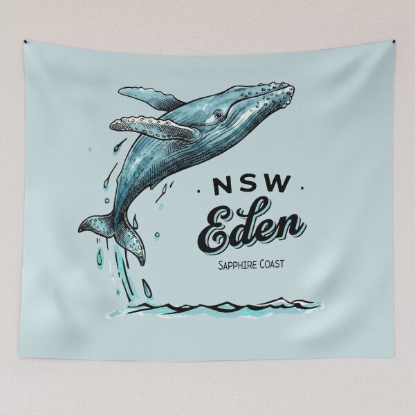 Item preview, Humpback whale - Eden NSW - Sapphire Coast designed and sold by Corinne Alexa Jackson.