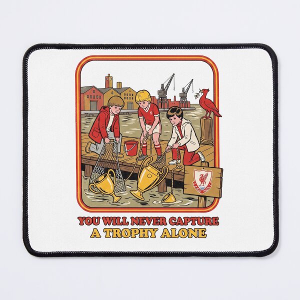 Item preview, You will never capture a trophy alone Liverpool FC LFC vintage retro designed and sold by Red-since-1892.