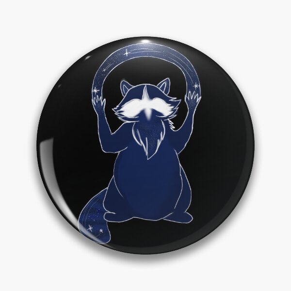 Item preview, Cosmic Raccoon – Stargazing Among the Stars designed and sold by Astral-AL.