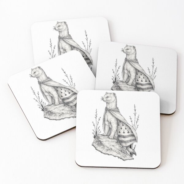 Item preview, Breton Ermine – Guardian of the Gwenn ha Du designed and sold by CR3@TIX-BOUTIK.