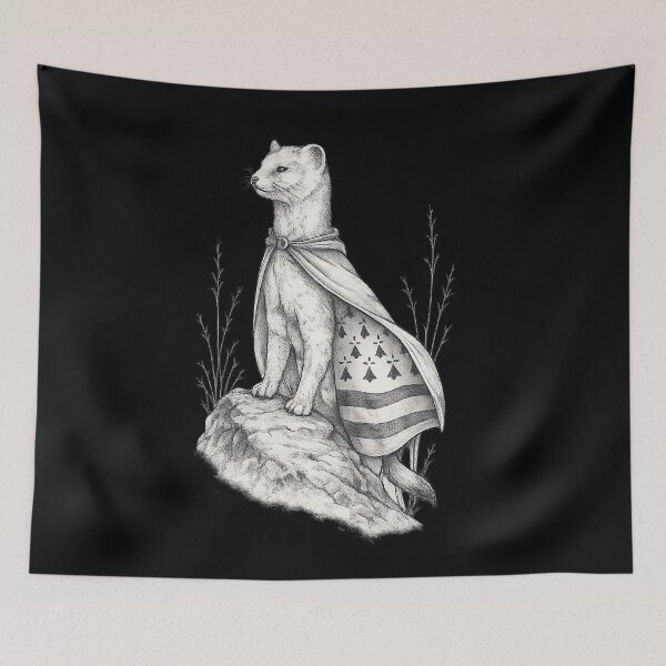 Item preview, Breton Ermine – Guardian of the Gwenn ha Du designed and sold by CR3@TIX-BOUTIK.