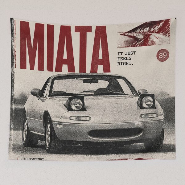Item preview, vintage 1989 Mazda Miata  designed and sold by ameliekhal.