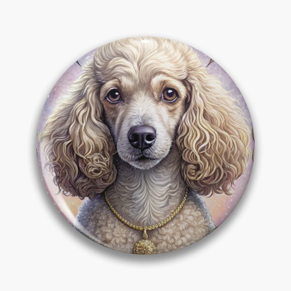 Item preview, Poodle Old School Tattoo / Vintage Dog Illustration designed and sold by Mousy17.