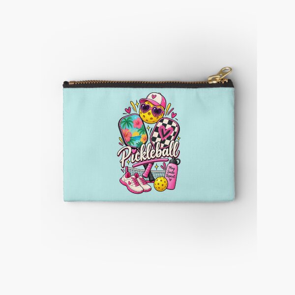 Item preview, Pickleball Vibes – Cute Pink & Tropical Pickleball Design designed and sold by StickyDelights.