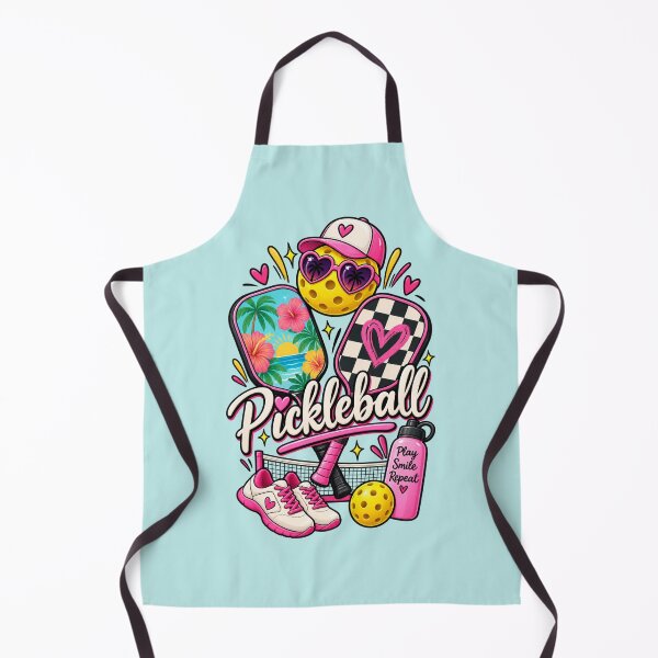 Item preview, Pickleball Vibes – Cute Pink & Tropical Pickleball Design designed and sold by StickyDelights.