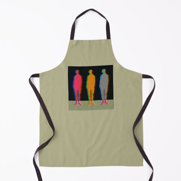Item preview, Neon Glitch Abstract Human Silhouettes Trio designed and sold by MikZviagin.