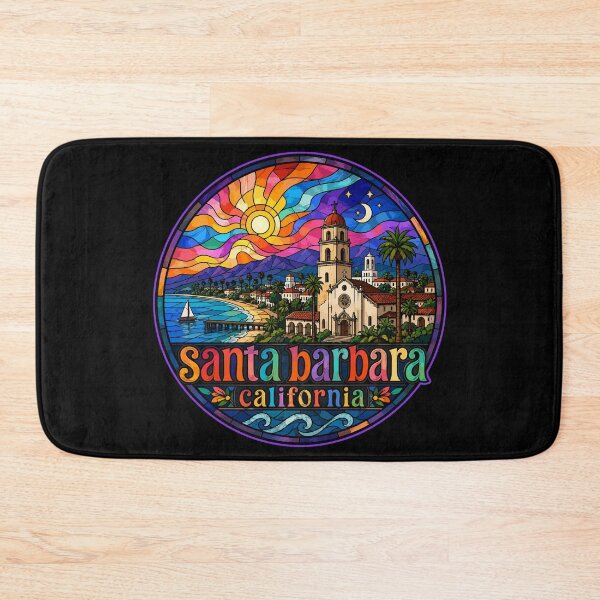 Item preview, Santa Barbara California Coast Stained Glass designed and sold by TomFrontierArt.