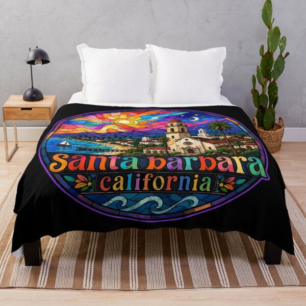 Item preview, Santa Barbara California Coast Stained Glass designed and sold by TomFrontierArt.