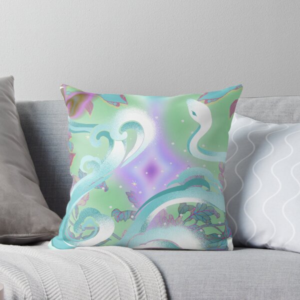 Item preview, Copy of May your anger turn into a fart Magical Snake Floral illustration designed and sold by mooncakekaro.