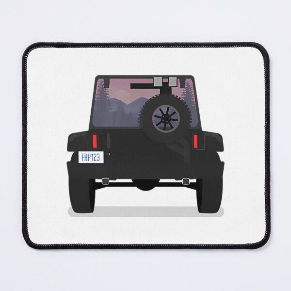 Item preview, An Amazing View Of Backside Of An Offroad Car For Traveling designed and sold by Stetson-Hackett.