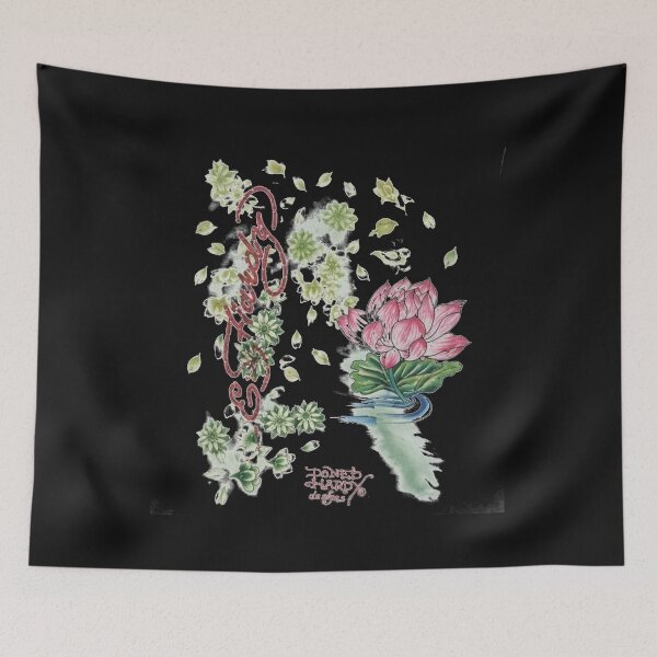 Item preview, Asia Lotus Flower Watercolor Botanical Art T-Shirt designed and sold by tenggaracalvin.